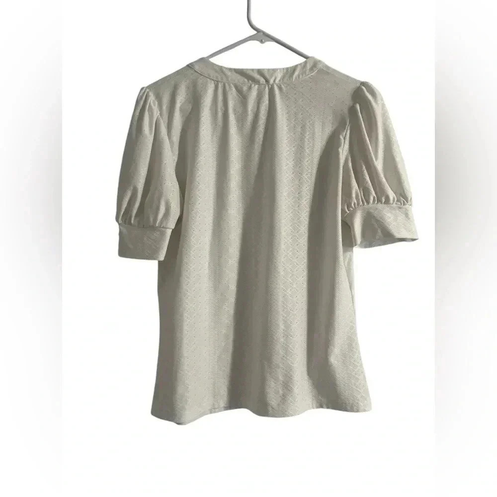 BMJL Womens Dressy Casual V-Neck  Blouse - Size Small - Picture 4 of 7